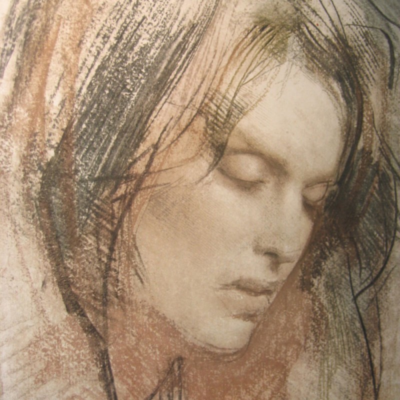 Pietro Annigoni painting