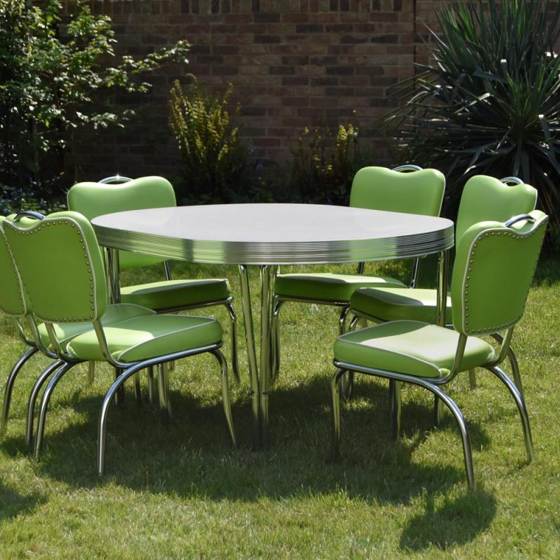 Acme 1950s Retro Style Chrome Set 20th Century Classics