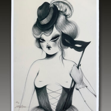 Miss Van "Portrait" 2008 Limited Edition Art Print